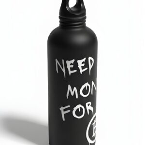 Make Money for ₿ Bottle – Black